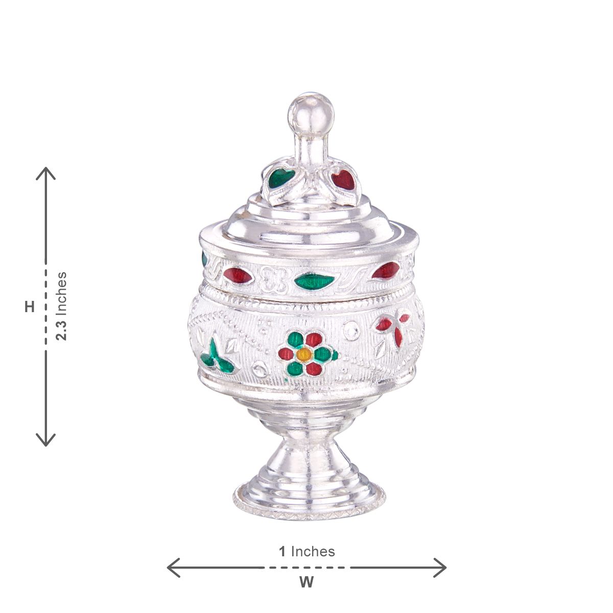 Kumkum Box Grt Silver Kunguma Chimizh Price Silver Kunguma Chimizh