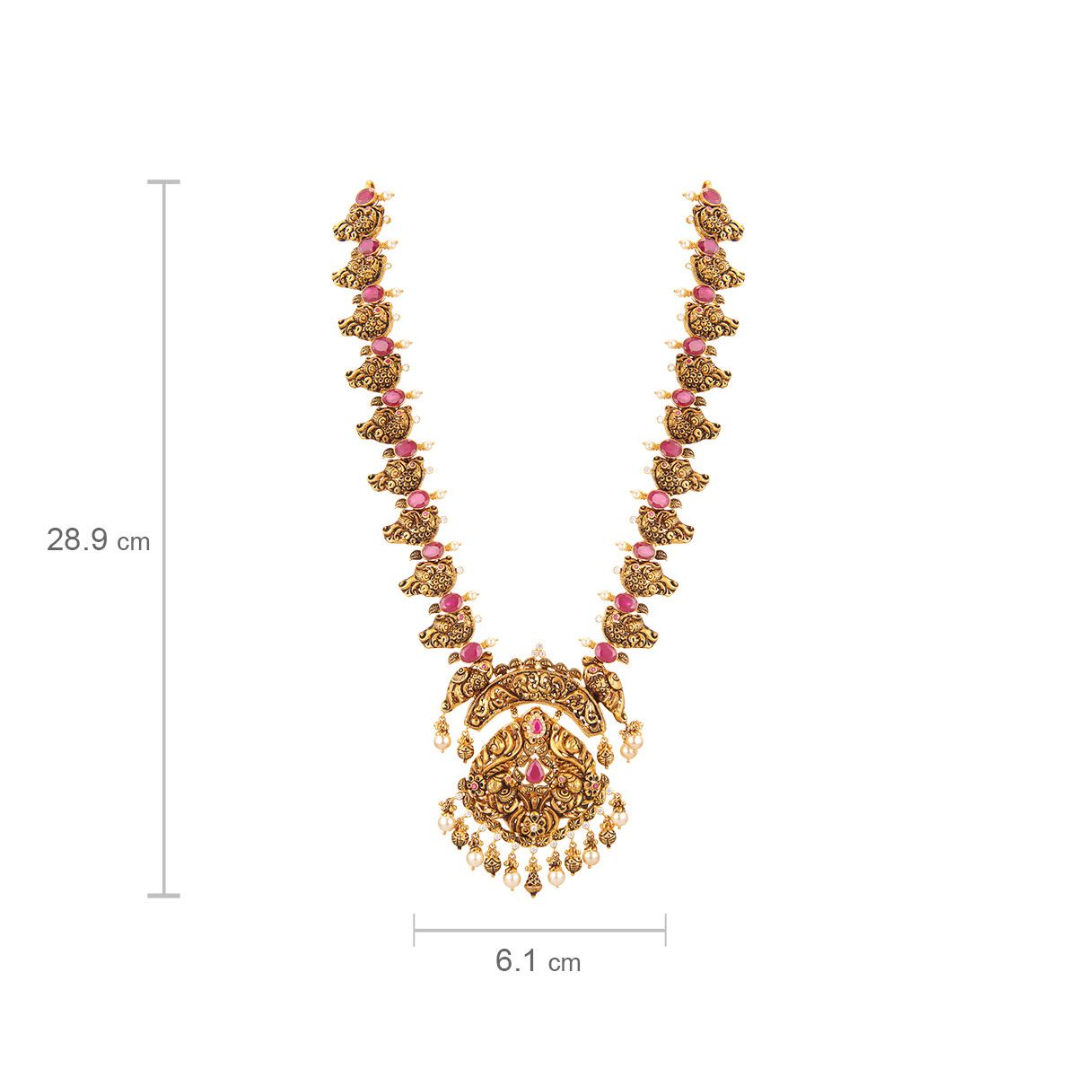 Mesmerising Peacock Design Nagas Haram