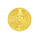 4 Grams 22 Carat Crescent Moon Gold Coin