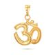 Divine Om Gold Pendant