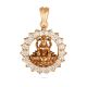 Divine Lakshmi Diamond Pendant