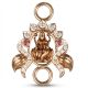 Antique Lakshmi Mugapu Diamond Pendant