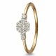 Luxury Floral Band Diamond Ring