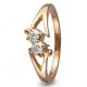 Luxury Solitaire Curve Diamond Ring
