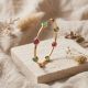 Ornate Ruby Emerald Diamond Bangle