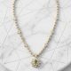 Meridian Emerald Floral Diamond Necklace