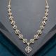 Meridian Geometrical Floral Diamond Necklace