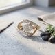Radiant Marquise Cluster Diamond Ring
