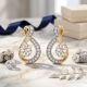 Eternal Loop Diamond Cluster Studs