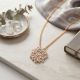 Sovereign Starburst Lattice Diamond Necklace