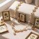 Dewdrop Paisley Diamond Gold Necklace