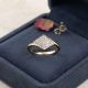 Ornate Geometric Pave Diamond Ring