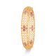 Real Stone Screw Type Bangle