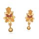 Trendy Drop Gold Earring