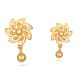 Trendy Drop Gold Earring