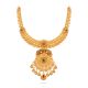 Enchanting Floral Gold Necklace