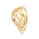 Eclectic Modern Gold Ring