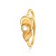 Eclectic Modern Gold Ring