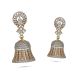 Stunning Diamond Jhumkas