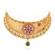 Stunning Gold Antique Choker Necklace