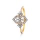 Glorious Floral Diamond Ring 
