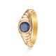 Elegant Single Stone Gold Ring