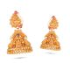 Bridal Wear Gold Jhumka Earring