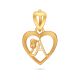 Captivating Gold Letter Pendant