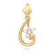 Gold Casting Flower Pendant