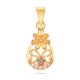 Charming Floral Gold Pendant