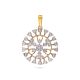 Exquisite Floral Diamond Pendant