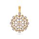 Exquisite Floral Diamond Pendant