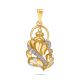 Lord Ganesha Diamond Pendant
