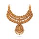 Royal Antique Temple Gold Necklace