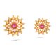 Traditional Enchanting Gold Earrings