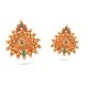 Traditional Enchanting Gold Earrings