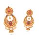 Traditional Enchanting Gold Earrings