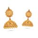 Bridal Wear Gold Jhumka Earring