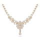 Enticing Floral Diamond Necklace