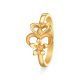 Romantic Gold Heart Ring