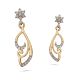 Floral Diamond Earring