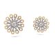 Floral Diamond Earring