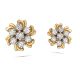 Attractive Floral Diamond Earring