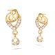 Enticing Gold Drop Earring