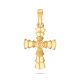 Devotional Cross Gold Pendant