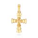Devotional Cross Gold Pendant