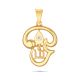 Divine Om Gold Pendant