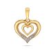 Dazzling Heart Diamond Pendant