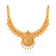 Enchanting Floral Gold Necklace