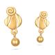 Simple and Elegant Gold Earring